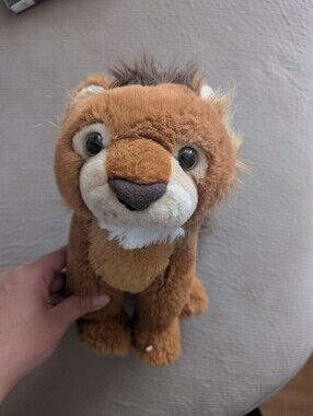Plush Brown Lion Stuffed Animal - Fahlo Excursion Tracking Cuddly